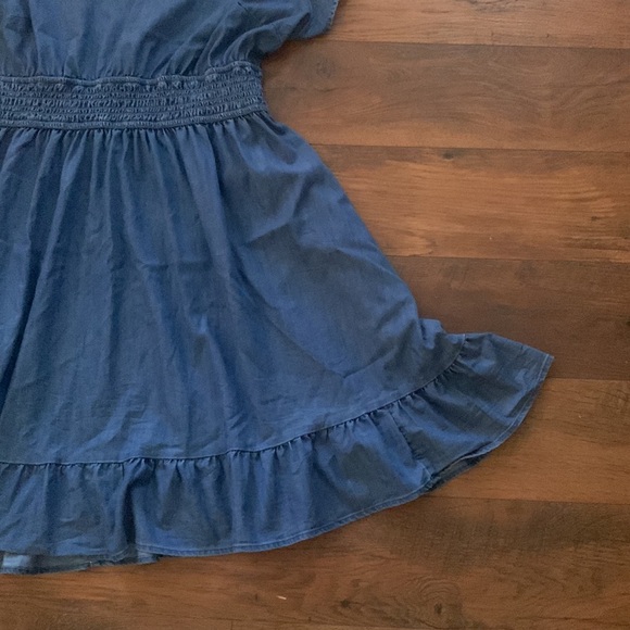 Lane Bryant Denim Dress Size 18 - Picture 3 of 8